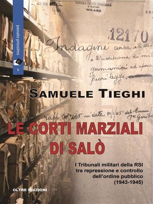 cover image of Le corti marziali di Salò